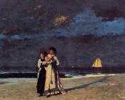 温斯洛 荷默 : Promenade on the Beach